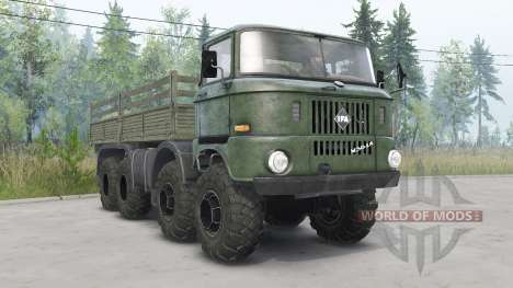 IFA W50 LA 8x8 pour Spin Tires