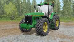 John Deere 8400&8410 nowa dirt skory für Farming Simulator 2017