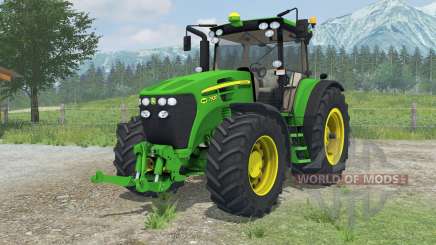 John Deere 7930 with weight pour Farming Simulator 2013