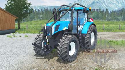 New Holland T7050 Foreꜱt pour Farming Simulator 2013