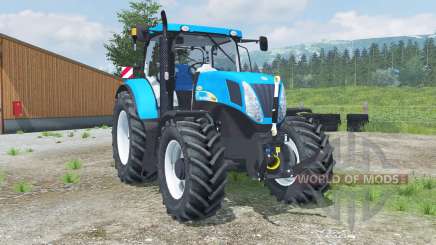 New Holland T7040 front loader pour Farming Simulator 2013