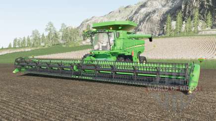 John Deere S700 two grain tank configurations für Farming Simulator 2017