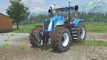 Nouveau Hꝍlland T8020 pour Farming Simulator 2013