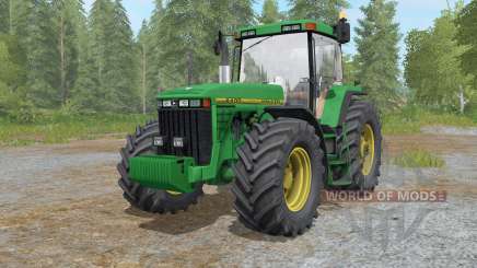 John Deere 8400 anᵭ 8410 pour Farming Simulator 2017