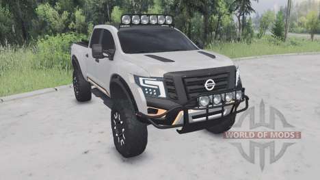 Nissan Titan Warrior concept 2016 für Spin Tires