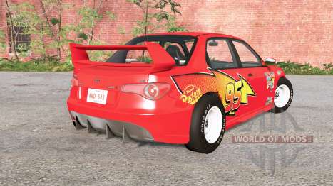 Hirochi Sunburst Lightning McQueen für BeamNG Drive