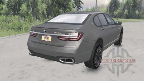 BMW M760i xDrive (G11) 2017 pour Spin Tires