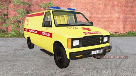 Gavril De La Série H Ambulance pour BeamNG Drive