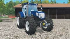 New Holland T7.270 Bleu Poweᵲ pour Farming Simulator 2015