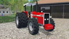 Massey Ferguson 2680 Sincro Turbꝍ pour Farming Simulator 2015