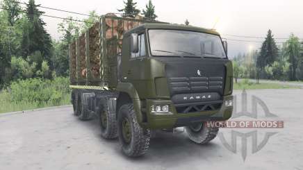KamAZ-6ⴝ60 pour Spin Tires