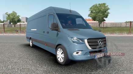 Mercedes-Benz Sprinter VS30 Van 316 CDI 2019 pour Euro Truck Simulator 2