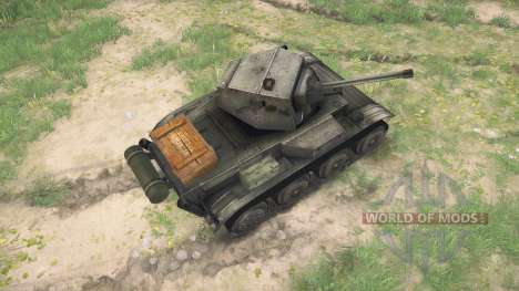 Light Tank Mk.VII (A17) Tetrarch pour Spintires MudRunner