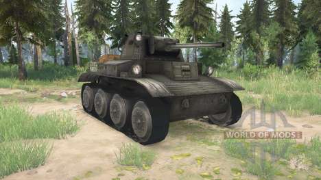 Light Tank Mk.VII (A17) Tetrarch für Spintires MudRunner