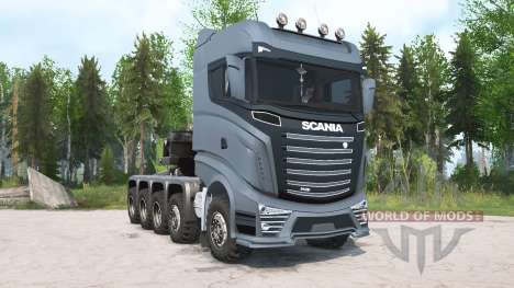Scania R1000 10x10 für Spintires MudRunner
