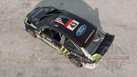 Ford Focus RS WRC (DA3) 2010 für BeamNG Drive