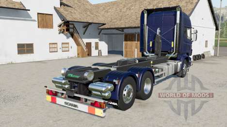 Scania R730 hooklift pour Farming Simulator 2017