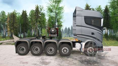 Scania R1000 10x10 pour Spintires MudRunner