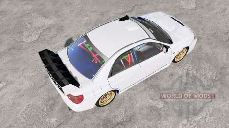Subaru Impreza WRX STi (GDB) 2004 pour BeamNG Drive