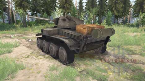 Light Tank Mk.VII (A17) Tetrarch für Spintires MudRunner