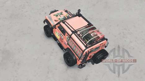 Land Rover Defender 90 für Spin Tires