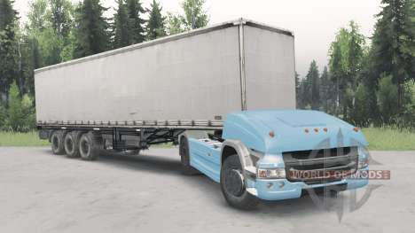 Sans pilote de camion Scania 4x4 v2.1 pour Spin Tires