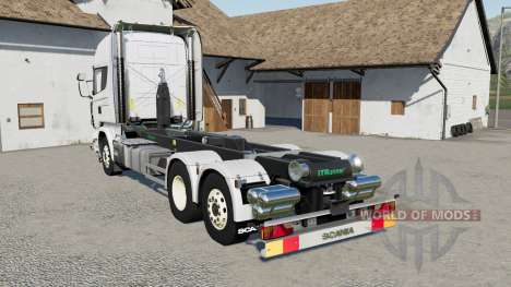 Scania R730 hooklift pour Farming Simulator 2017