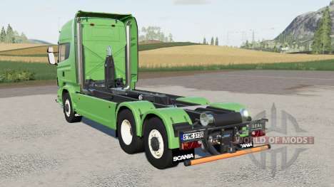 Scania R360〡R480〡R560〡R730 hooklift pour Farming Simulator 2017