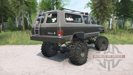 Chevrolet Suburban 1988 lifted pour Spintires MudRunner