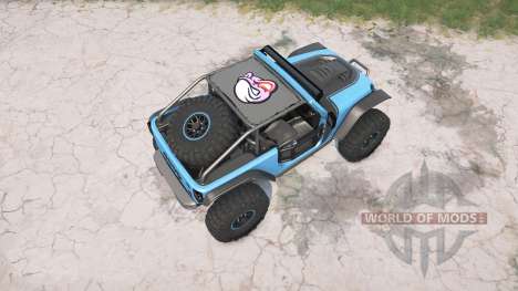 Jeep Wrangler (JK) 2017 Trailcat pour Spintires MudRunner