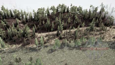Over the hills and through the forest pour Spintires MudRunner
