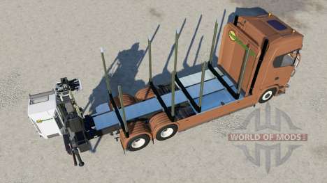 Scania S 730 timber truck pour Farming Simulator 2017