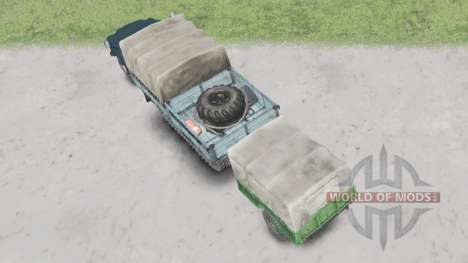 GAZ-53 half-track pour Spin Tires