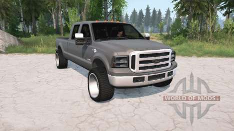 Ford F-350 Crew Cab 2005 pour Spintires MudRunner