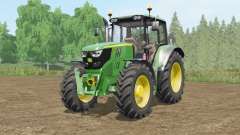 John Deere 6115M〡6135M〡6155Ɱ pour Farming Simulator 2017