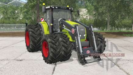 Claas Axion 830 front loader pour Farming Simulator 2015