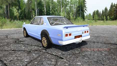 Nissan Skyline 2000GT-R Coupe (KPGC10) 1970 pour Spintires MudRunner