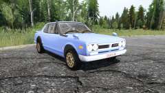 Nissan Skyline 2000GT-R Coupe (KPGC10) 1970 pour MudRunner