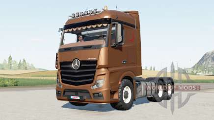 Mercedes-Benz Actros (MP4) 6x6 pour Farming Simulator 2017