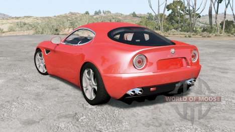 Alfa Romeo 8C Competizione pour BeamNG Drive
