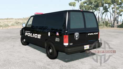 Gavril H-Series Belmont Police v1.1 pour BeamNG Drive