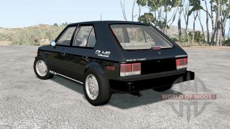 Dodge Omni Shelby GLHS 1986 pour BeamNG Drive