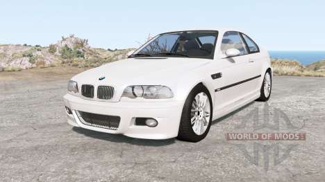 BMW M3 coupe (E46) 2001 pour BeamNG Drive