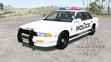 Gavril Grand Marshall Firwood Police v1.2 für BeamNG Drive