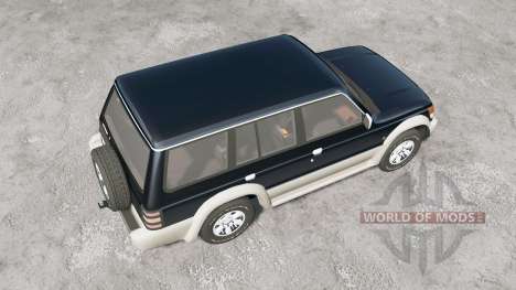 Mitsubishi Pajero Wagon 1993 für BeamNG Drive