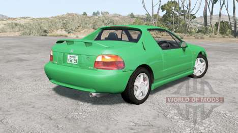 Honda CR-X del Sol SiR (EG2) 1992 v2.0 pour BeamNG Drive