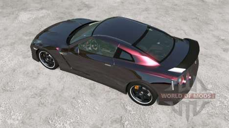 Nissan GT-R Spec V (R35) 2009 pour BeamNG Drive