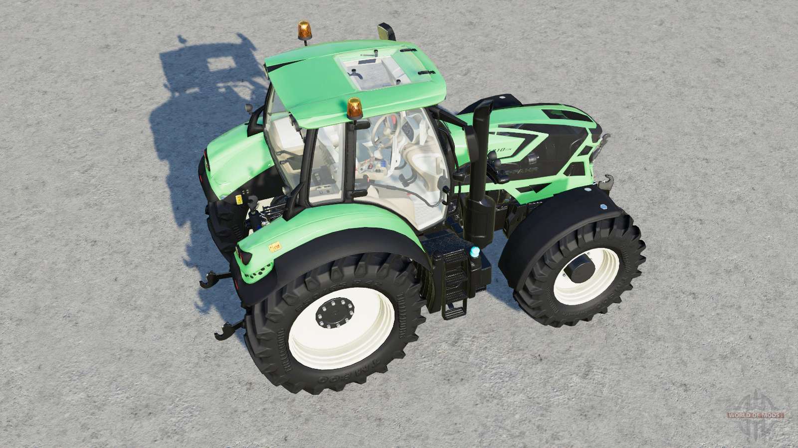 Deutz Fahr Serie 7 Ttv Agrotroꞥ Pour Farming Simulator 2017 7251