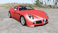 Alfa Romeo 8C Competizione für BeamNG Drive