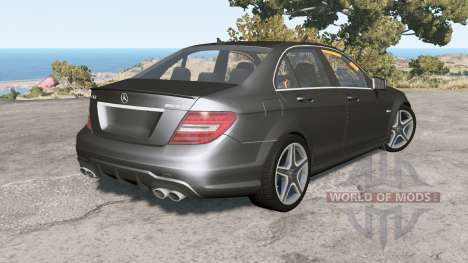 Mercedes-Benz C 63 AMG (W204) 2011 pour BeamNG Drive
